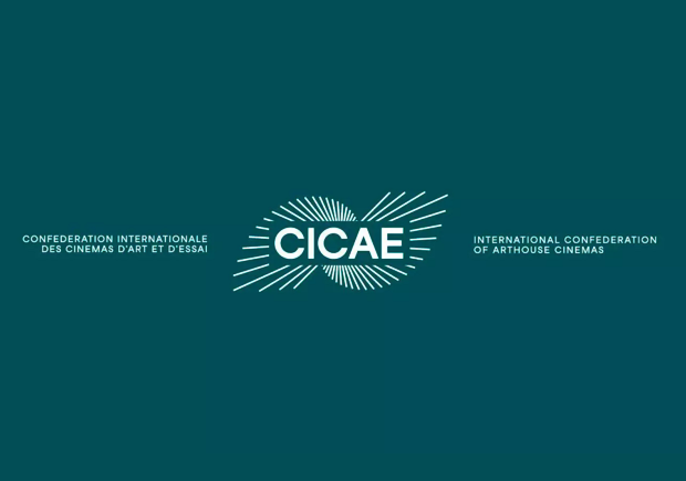 CICAE Logo – Confederation Internationale des Cinemas d'art et E'essai
