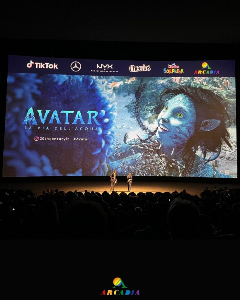 Avatar Water on 30 meter screen